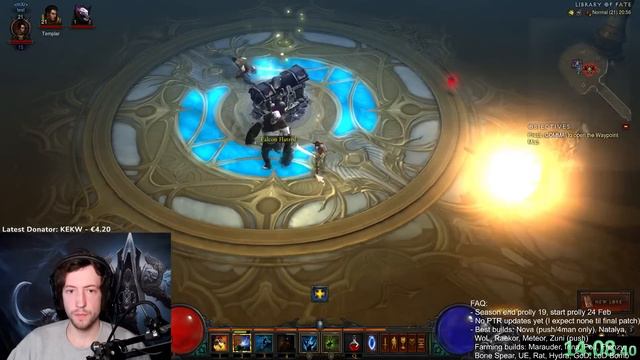 Season 28 PTR Witch Doctor Leveling Test, 1 to 70 in ~28min смотреть онлайн