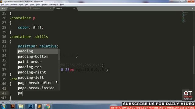 Pure CSS Skills Bar UI Design - Html5 Css3 Glowing Skill Bar Effects - Horizontal Bar Chart with CS смотреть онлайн