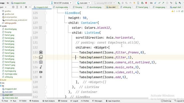 listview builder inside column | dynamic scrollable listview | horizontal listview tutorial смотреть онлайн