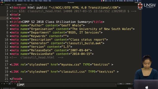 COMP2041/COMP9041 - Simple Web Scraping, Part 2: Diving into HTML смотреть онлайн
