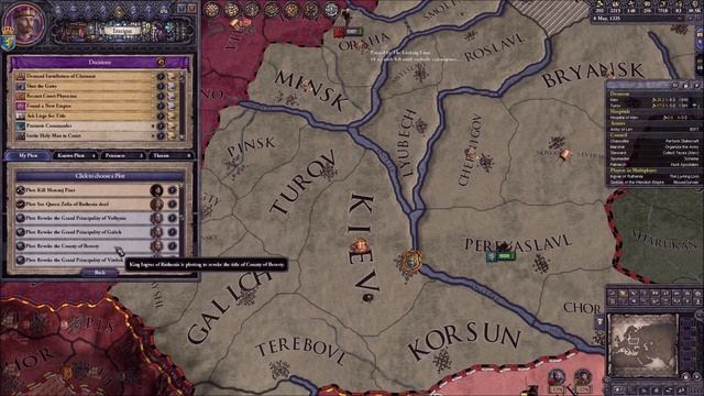 Let's Play Crusader Kings 2 MP [Bulwark of the East] #30 What is my liege doing? смотреть онлайн