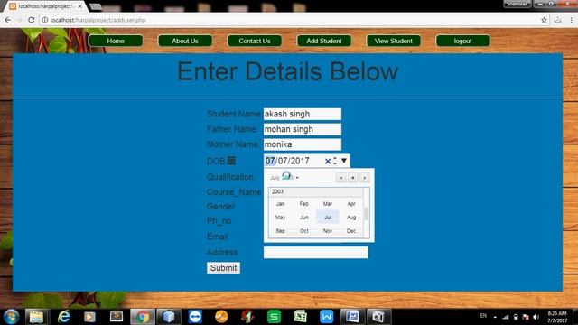 Student Information System Online (Developer - Harpal Chahal ) смотреть онлайн
