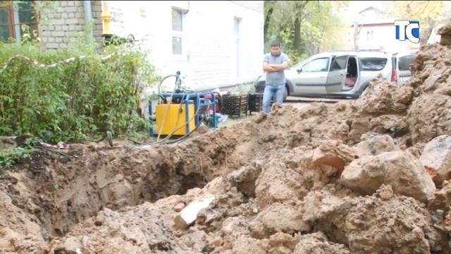 Плановый ремонт трубопровода на ул. Д. Бедного смотреть онлайн