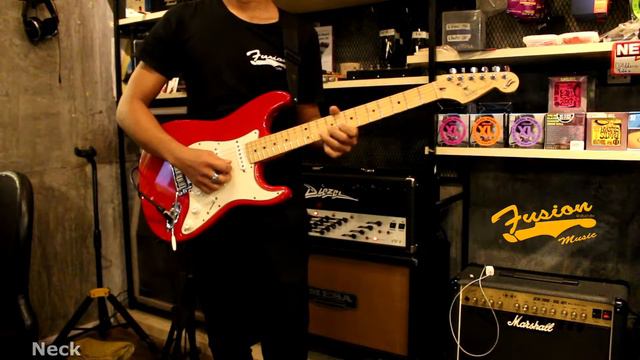 รีวิว Fender American Standard 40th Anniversary 1994 Torino Red смотреть онлайн
