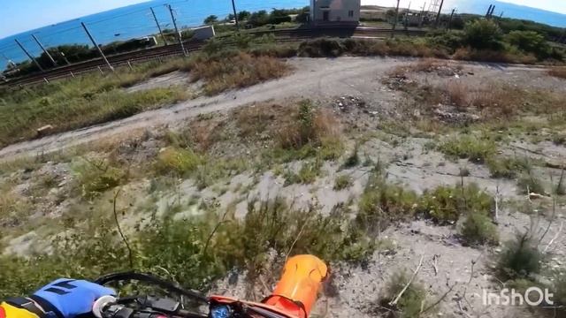 Эндуро Туапсе Пробное катание, на берегу чёрного моря. смотреть онлайн
