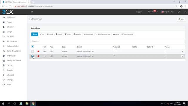 3CX add new extension to ip phone смотреть онлайн