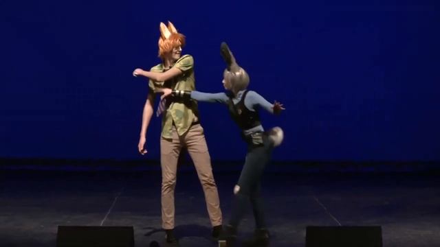Zootopia (Зверополис)| Ник и Джуди | дефиле фестиваль Нян-фест 2023| смотреть онлайн