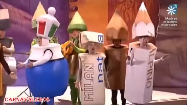 Chirigota Contigo aprendí. Semifinales. Pasodoble De esta puta crisis. смотреть онлайн