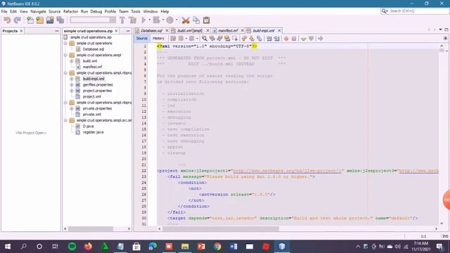 Demonstrating CRUD operations USING JAVA JDBC Connection (Insert, Update, Delete, Select) смотреть онлайн