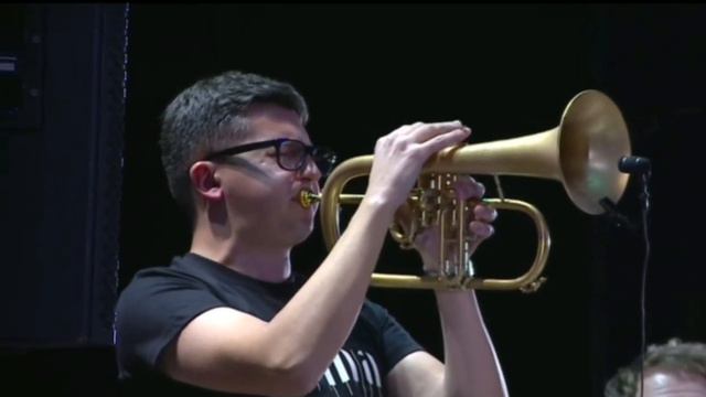 Jazz Flugelhorn Solo DOUBLE High A!!! @DenisWickUSA Artist from Lithuania, Europe смотреть онлайн