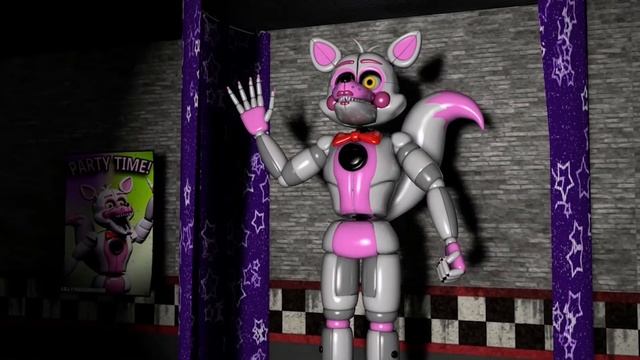 (Cinema 4D) FNAF TEST ANIMATION "NIGHT WITH FRIENDS" смотреть онлайн