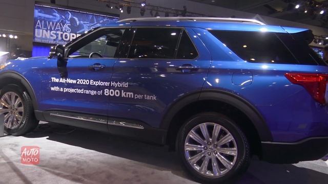 2020 Ford Explorer Hybrid - Exterior And Interior Walkaround - 2019 Toronto Auto Show смотреть онлайн