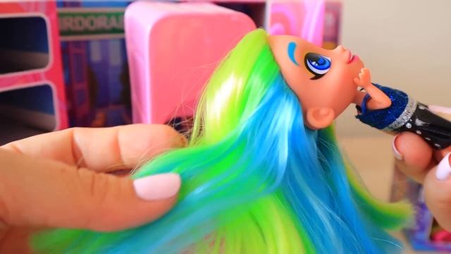 ПОСЫЛКА ОТ ПРОИЗВОДИТЕЛЯ №1! #КУКЛЫ HAIRDORABLES + куклы лол HAIRGOALS!