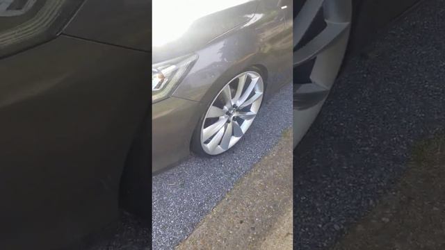 Honda accord Tesla 22s wheels смотреть онлайн