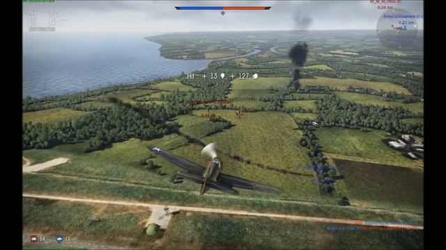 War Thunder -- BF109-F4 -- Premium USA Plane смотреть онлайн