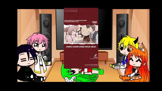 welcome to demon school react to iruma as anos voldigoad смотреть онлайн