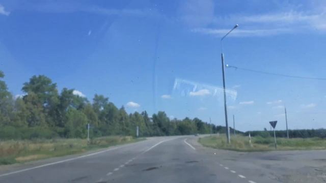 26.07.2020. Воронежская область, Новоусманский район. Дорога 