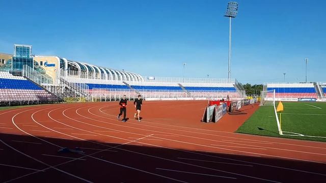 Легенды мордовской легкой атлетики на разминке смотреть онлайн