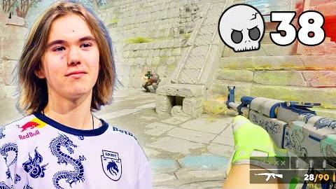 ДОНК УСТАНОВИЛ МИРОВОЙ РЕКОРД!! - 38 КИЛОВ ЗА КАТКУ БЕЗ ДОПОВ!! ПОВ | КС2 смотреть онлайн