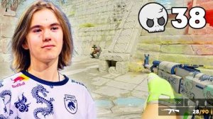 ДОНК УСТАНОВИЛ МИРОВОЙ РЕКОРД!! - 38 КИЛОВ ЗА КАТКУ БЕЗ ДОПОВ!! ПОВ | КС2