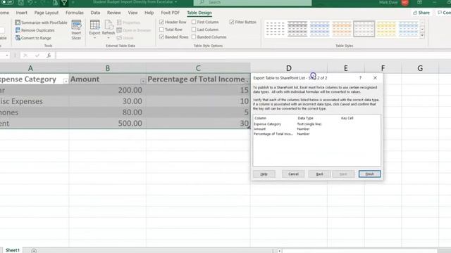 5 Export Excel sheet to SharePoint смотреть онлайн