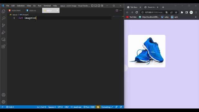 How To Create an Image Zoom Using HTML CSS & JavaScript смотреть онлайн