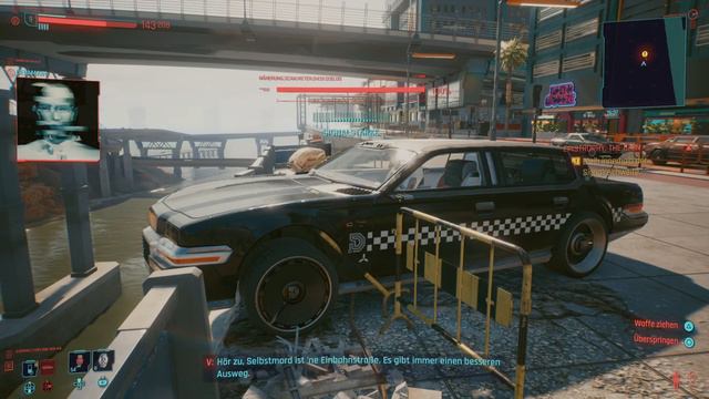 Cyberpunk 2077 Auto mit Gefühle. RIP. смотреть онлайн