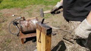 Нож из ножей! Дамасская сталь своими руками!