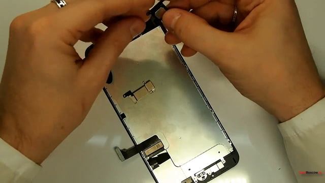 Замена слухового динамика на iPhone 7 Plus, ремонт, разборка айфона 7 плюс смотреть онлайн