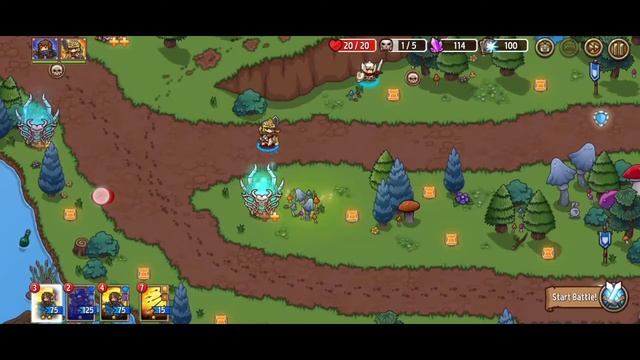 Crazy Defense Heroes TD- game • Fairy Tale Invasion 1 смотреть онлайн