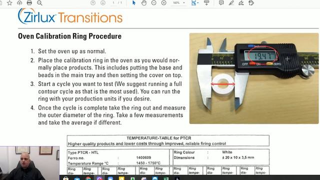 Zirlux Transitions: Sintering Oven Calibration Ring Procedure смотреть онлайн