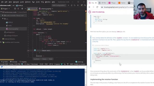 [LIVESTREAM] Lets Learn GraphQL Part 2 - GraphQL NodeJS Server смотреть онлайн