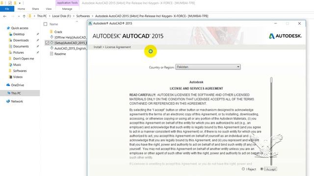 How to install and activate Autocad 2015 (Learn autocad step by step with Shaheen tech) смотреть онлайн