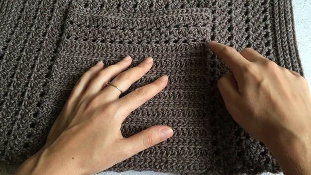 ТРЕНД СЕЗОНА!!!Уютный Шарф-Шаль с двумя карманами ЧАСТЬ 2 КАРМАНЫ (МК в подробностях) смотреть онлайн