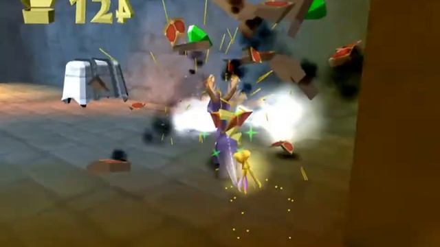 Spyro the Dragon (PS1) 120% Walkthrough - Part 31 - Gnasty's World/Gnorc Cove смотреть онлайн