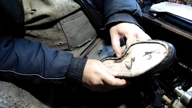 др.Martens, интересный ремонт ч-2, ремонт обуви смотреть онлайн
