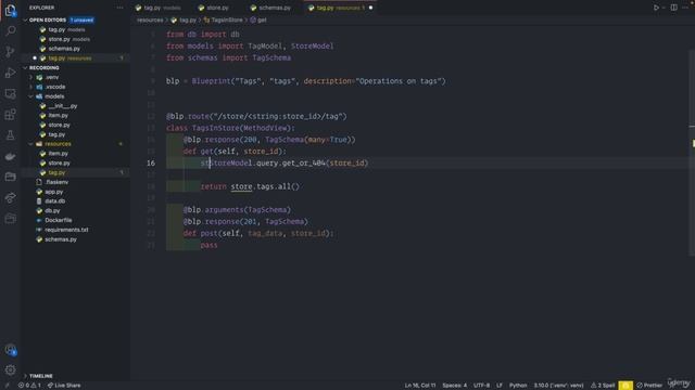 07 - Many-to-many relationships with SQLAlchemy 002 One-to-many relationship between stores and tags смотреть онлайн