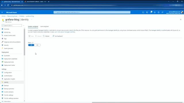 Enable Managed Identity Authentication for Azure in Grafana смотреть онлайн