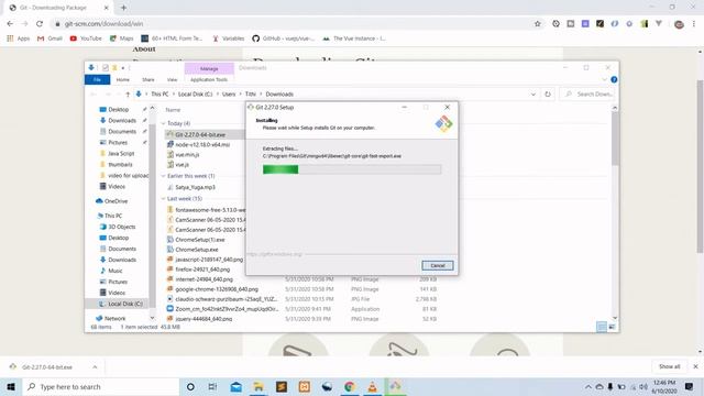 How to download and install git-scm | Software download & installation tutorial смотреть онлайн