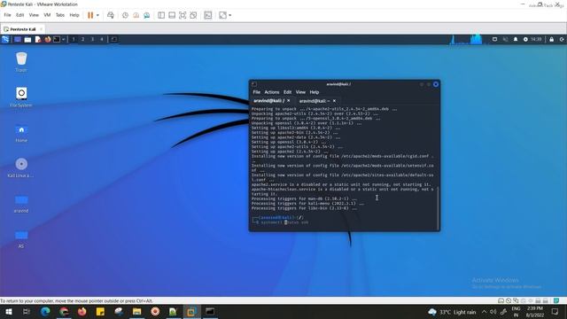 how to install apache2 in kali linux || How To Install the Apache Web Server on Kali Linux 2022.2 смотреть онлайн