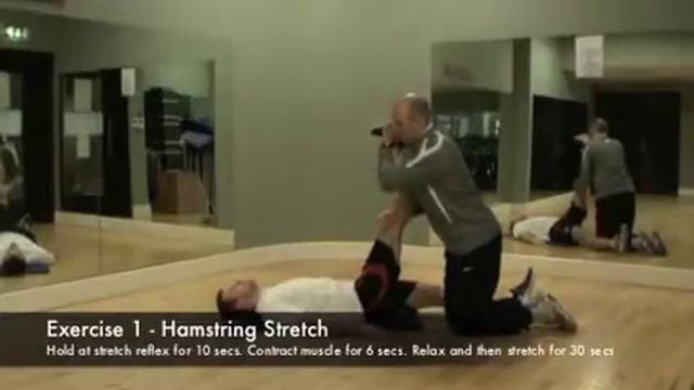 PNF Stretching Session Ex 1 смотреть онлайн