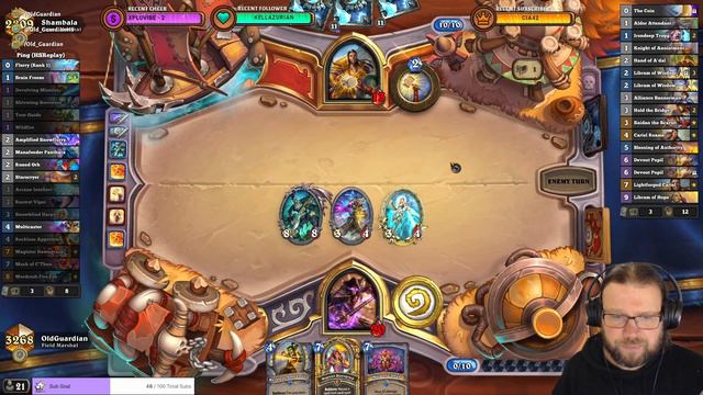 The BEST Ping Mage deck guide and gameplay (Hearthstone Fractured in Alterac Valley) смотреть онлайн