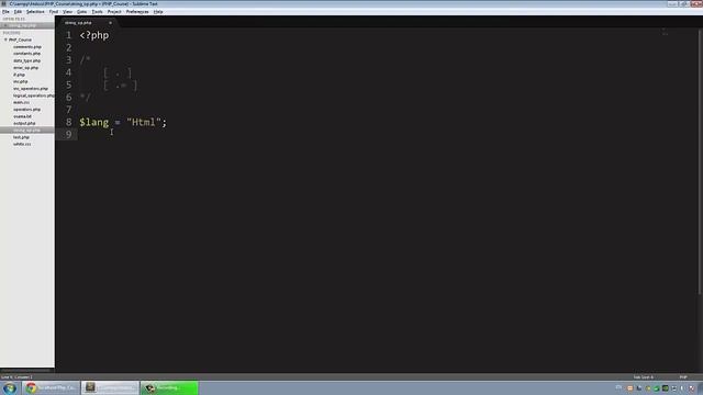 [ Learn PHP 5 In Arabic ] #18 - String Operators смотреть онлайн