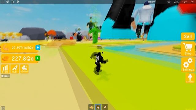 КТО В МЕНЯ ВСЕЛИЛСЯ? ВЕНОМ КАЧОК ВСЕХ УБИВАЕТ! Симулятор Качка | Roblox смотреть онлайн