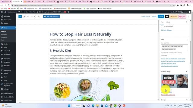 How to Add Featured image in WordPress Post✅ смотреть онлайн