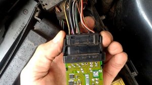 Реле свечей накала. Opel Omega B 2.5DTi m57. Relay Glow plugs.