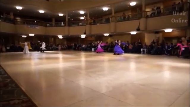 ?? Masquerade Suite Waltz by Aram Khachaturian, Ballroom Dance ??- Vals de Mascarade смотреть онлайн