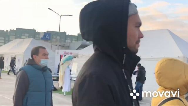 Праздничная Казань отмечает день выборов: песни, танцы и поем караоке!