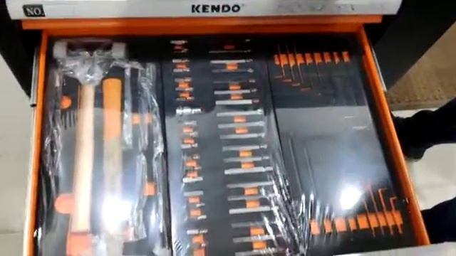 90335 - KENDO 146 pc Tool Trolley Set