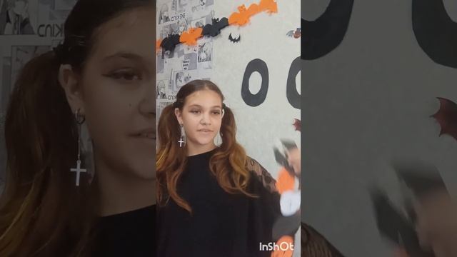 Украшение комнаты на Хеллоуин из под ручных материалов.??#хэллоуин #рекомендации смотреть онлайн